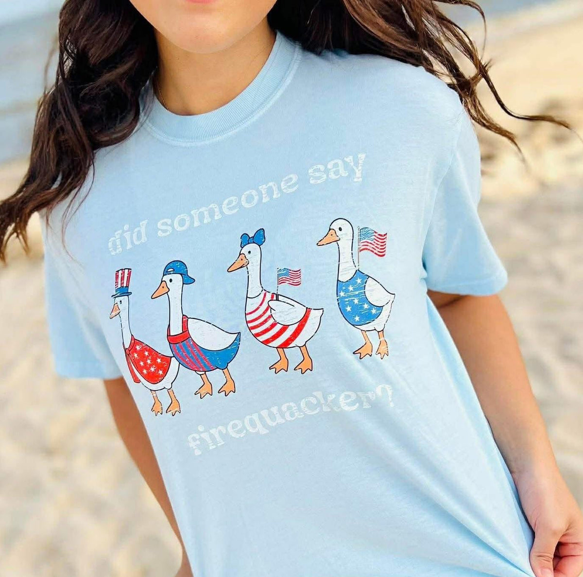 Firequacker Goose JULY32 DTF Apparel