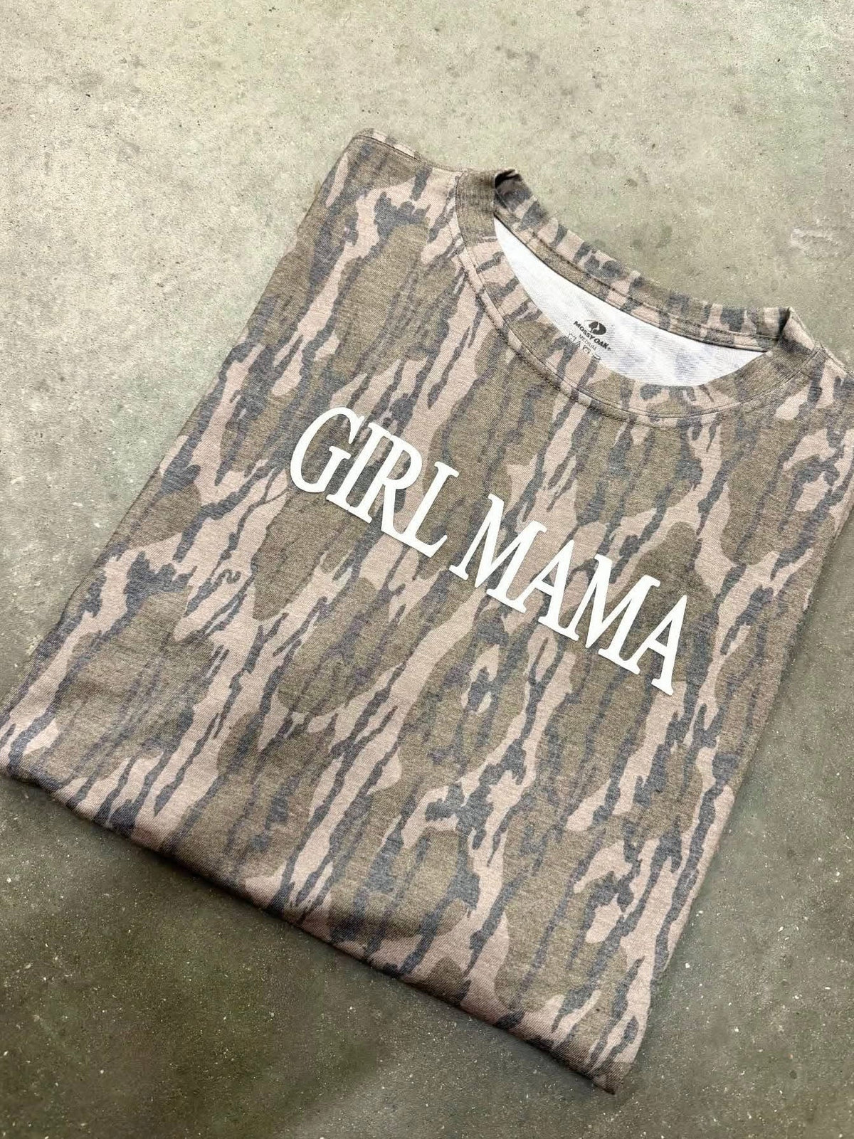 Girl Mama68 Custom Puff Bottomland Tee
