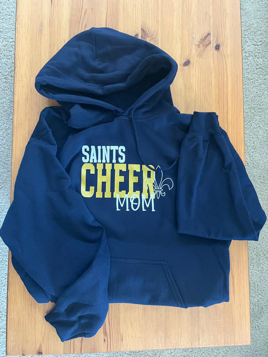 Custom Cheer & Sports Mom Hoodie / Crewneck Sweatshirt