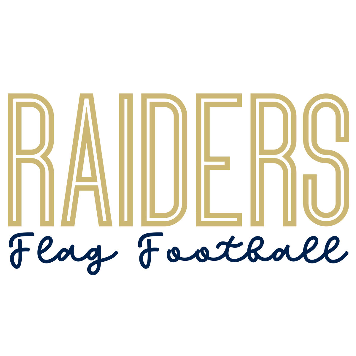 Simple Striped Mascot Sport