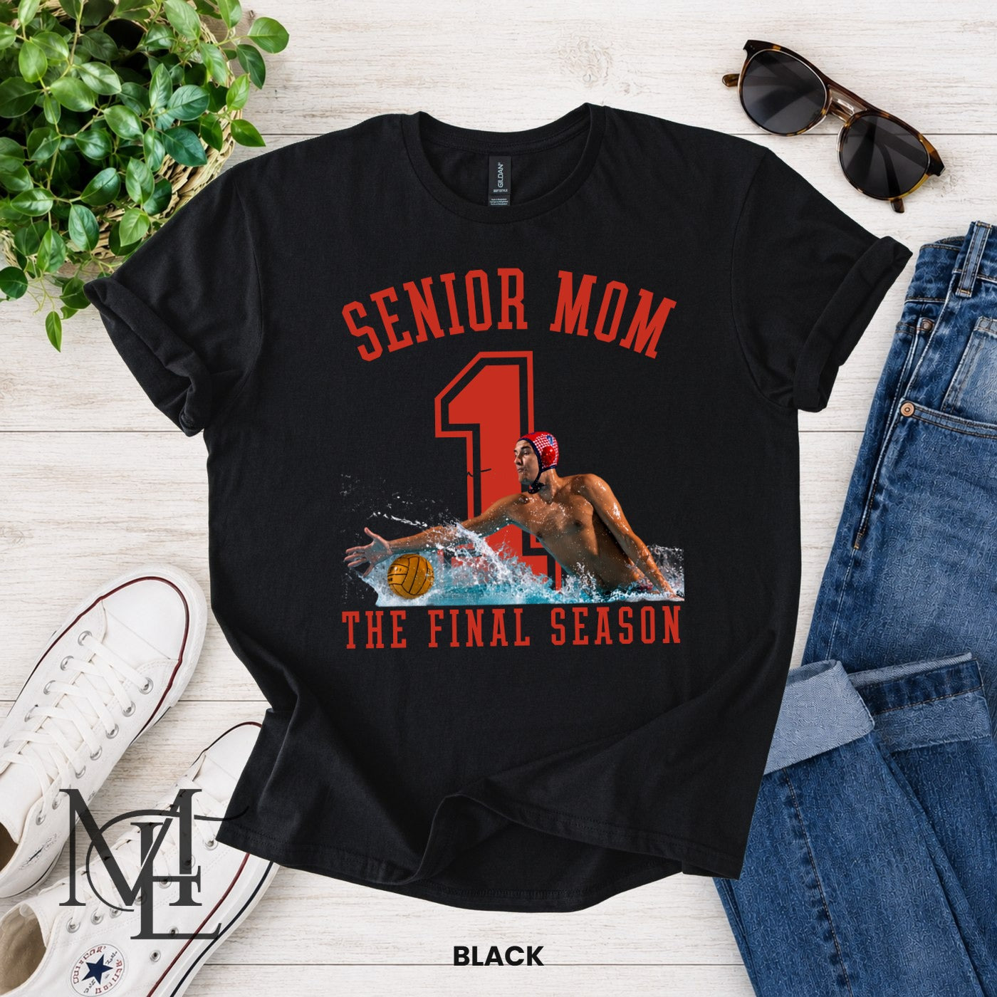 Custom Senior Athlete Photo Shirt