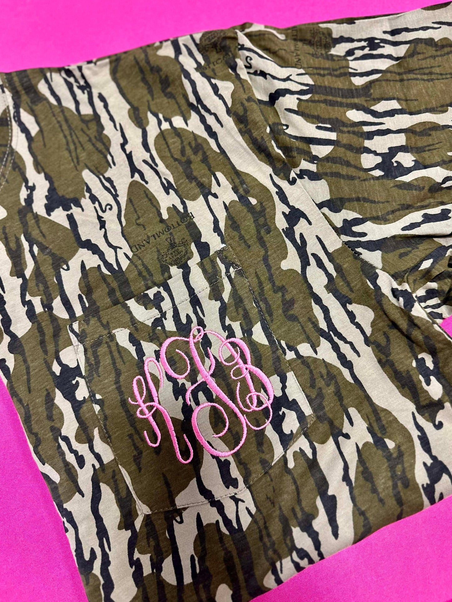 Embroidered Bottomland Pocket Tee