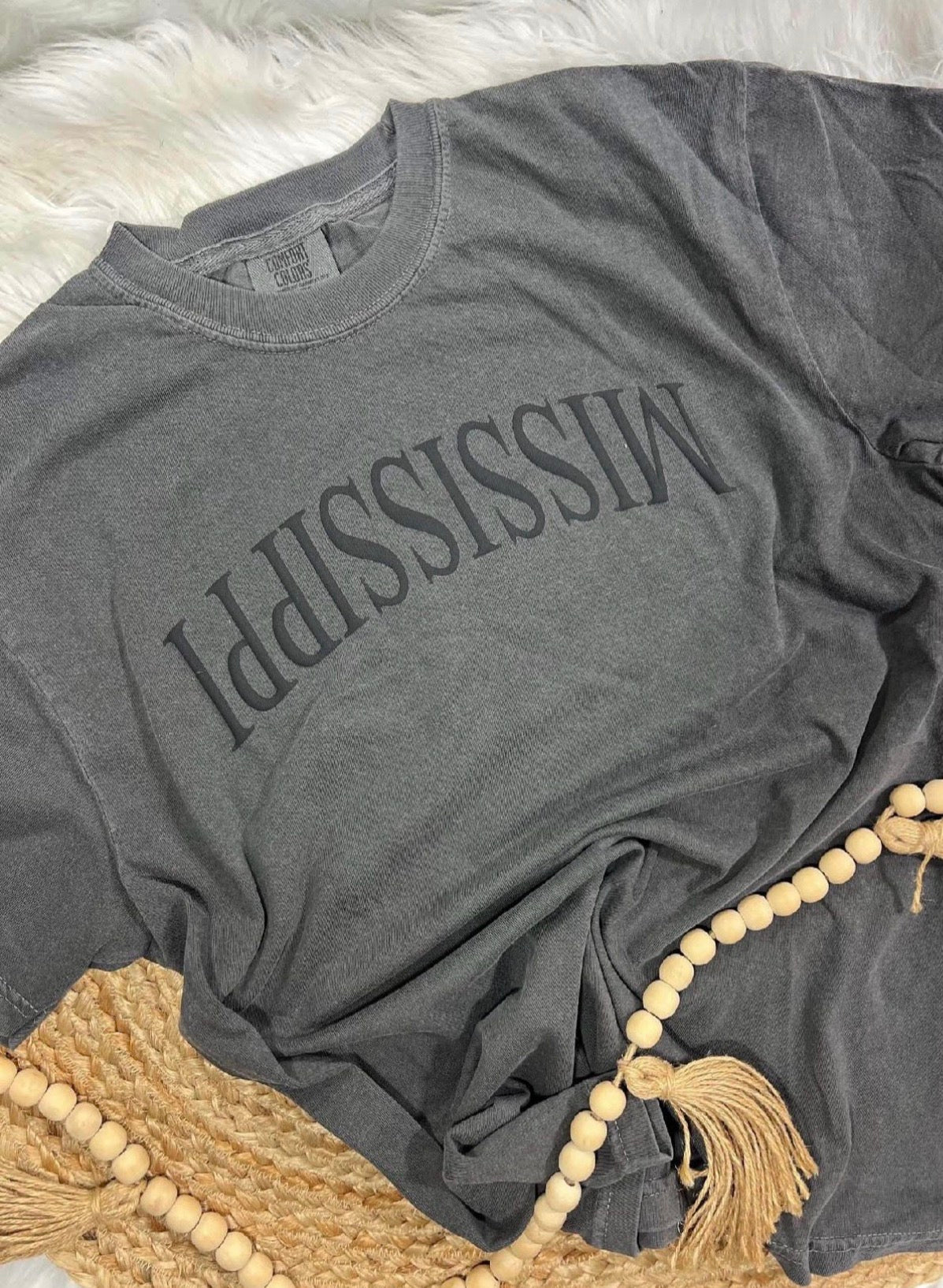 Upside Down Custom State Puff Apparel
