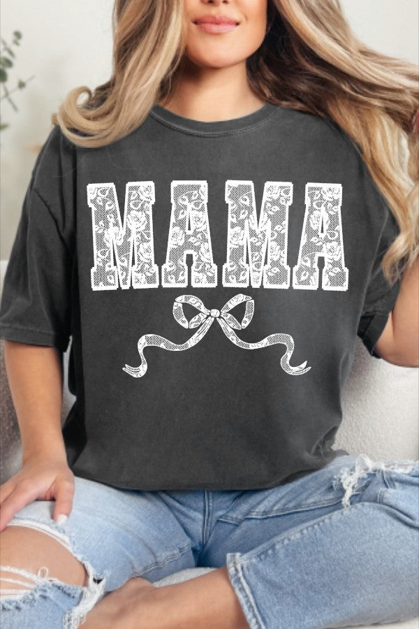 Custom Name Lace Bow DTF